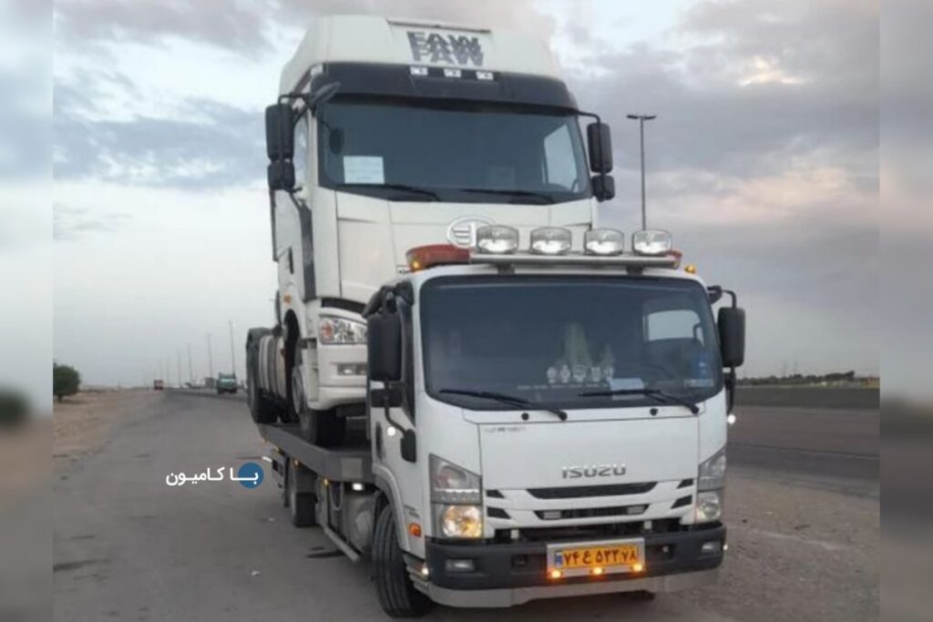 کامیونت ایسوزو هشت تن