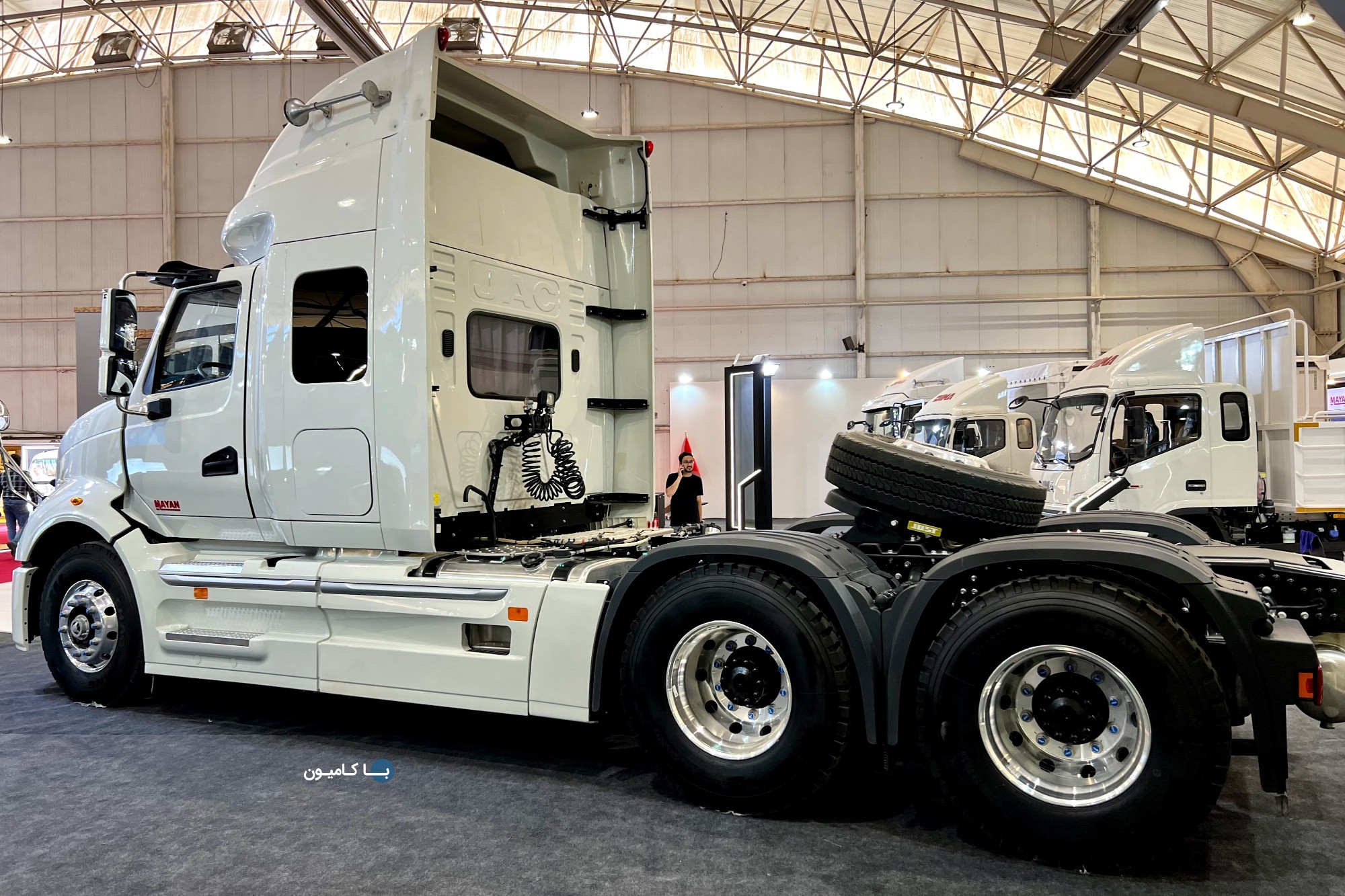 معرفی کامیون دیما دماغدار جدید گروه مایان؛ فیلم dima truck - بلاگ باکامیون