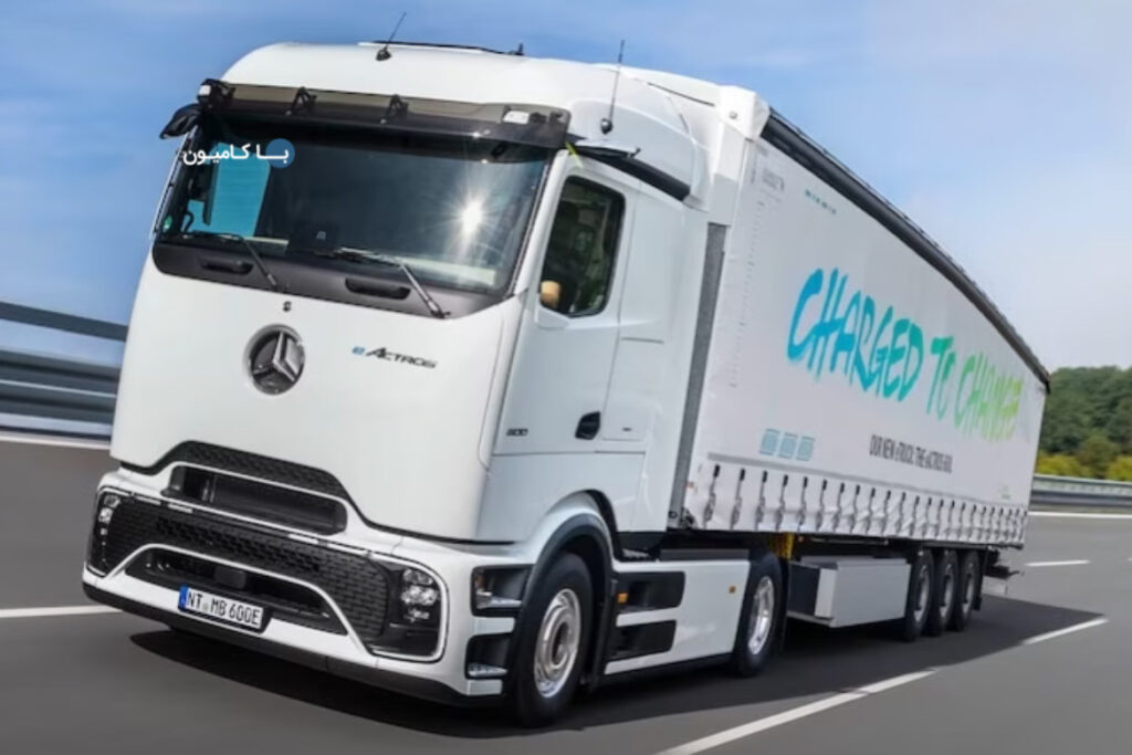 کامیون دایملر eactros 600