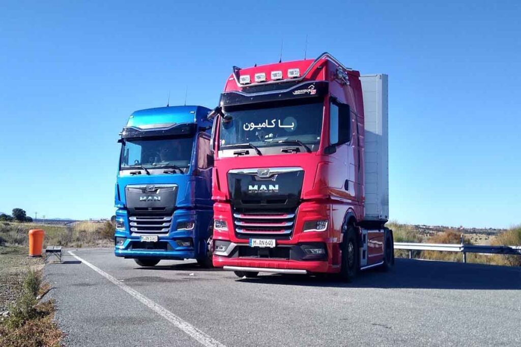 کامیون های مان TGX