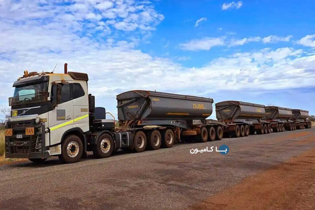 کاربرد کامیون ولوو FH16 750