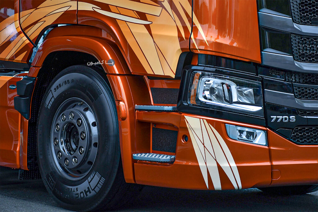 اسکانیا S770 سفارشی Fire Edition