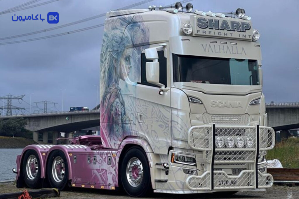 اسکانیا S770 شیر سفید دنیای کامیونها