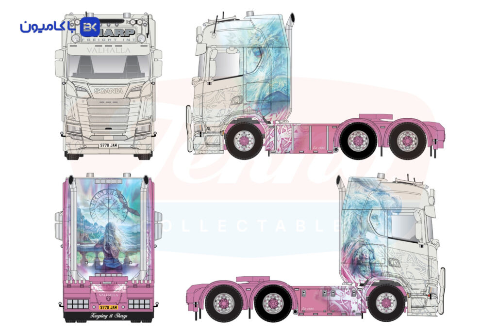 اسکانیا S770 نسخه (Sharp Freight)