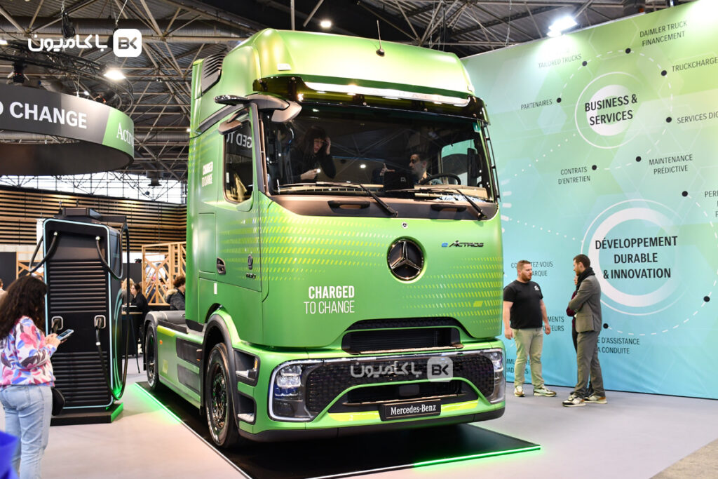 مرسدس بنز برقی eActros 600