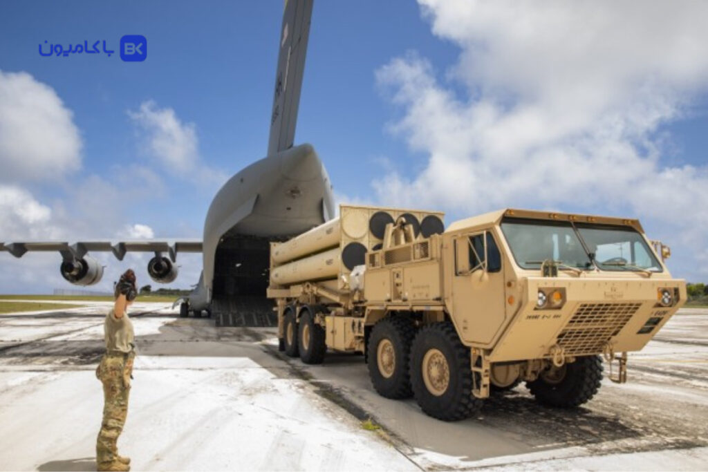 ۲. سیستم THAAD آمریکا بهترین سیستمهای دفاع هوایی