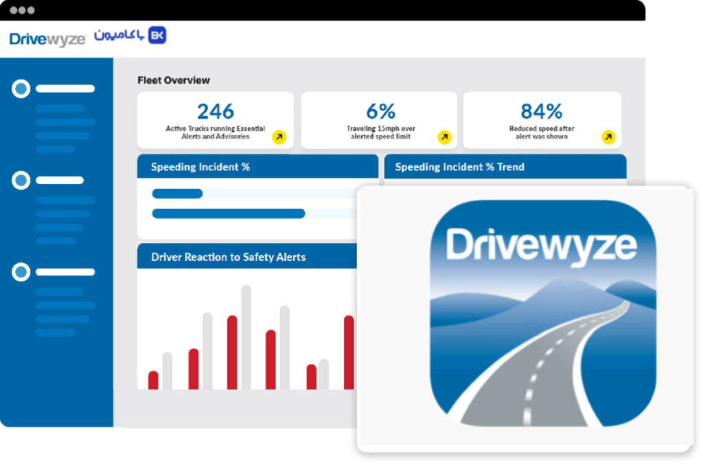 ۱) برنامه Drivewyze، عبور آسان از ایستگاههای بازرسی- بهترین برنامهها برای رانندگان کامیون