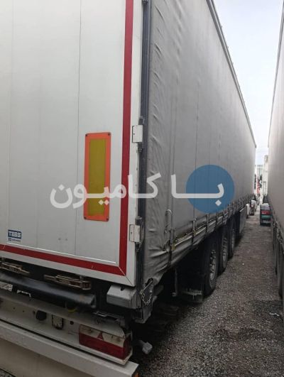 تریلی شرکتی مارال چادری کشویی  ساده 